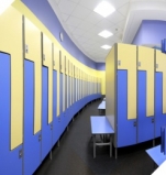 Шкафы для раздевалок из HPL пластика