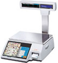 Весы торговые с печатью этикеток CAS CL5000