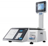 Весы торговые с печатью этикеток CAS CL3000J