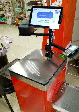 ДатаКрат оборудовал магазины «Кировского» кассами самообслуживания3