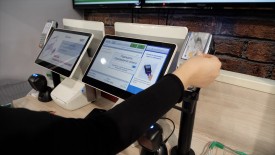 Широкое распространение касс самообслуживания в ритейле0