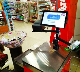 ДатаКрат оборудовал магазины «Кировского» кассами самообслуживания1