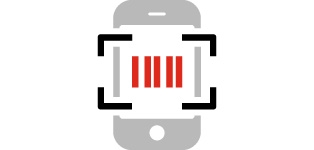 Проходит аутентификацию на кассе с помощью мобильного приложения или кода