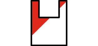 На выходе покупатель берет пакет